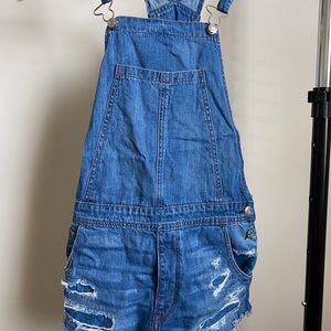 American Eagle Overall Shorts